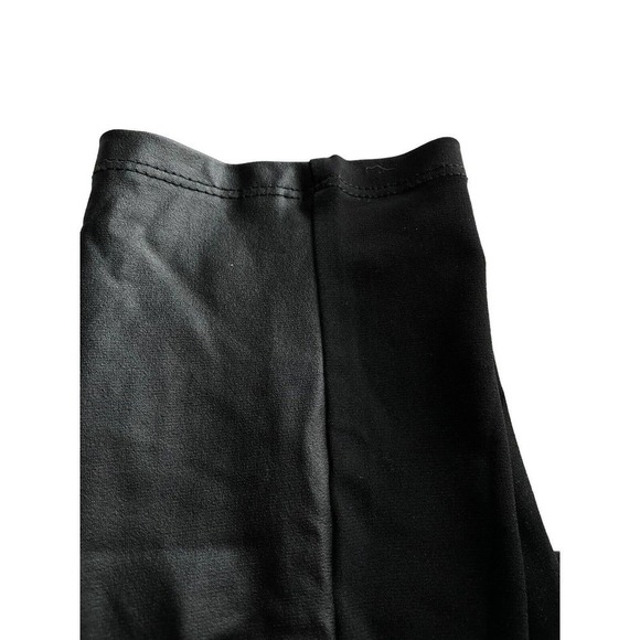 Clara Sun Woo LEGGINGS Black Pull Up Stretch Straight Leg Elastic Waist XS NEW - Picture 7 of 7